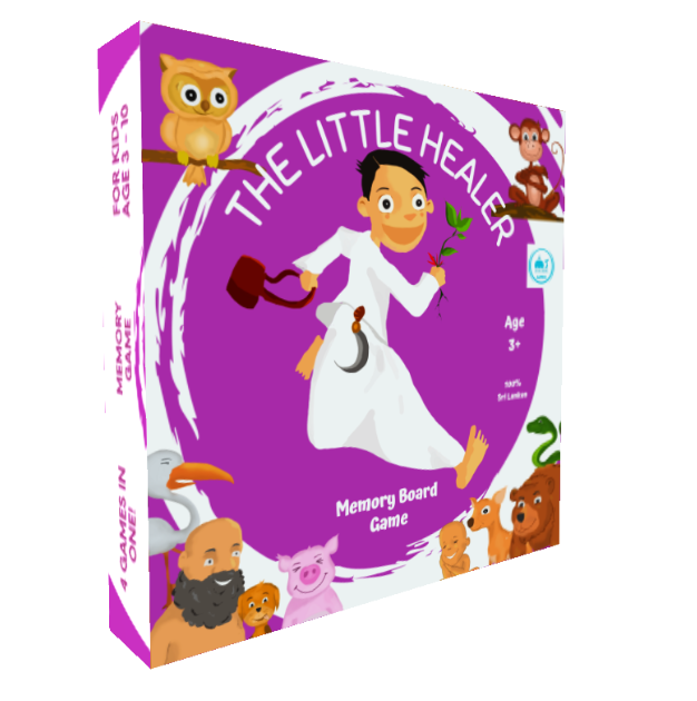 Little Healer, board game, interactive education, education, Sri Lankan, memory game