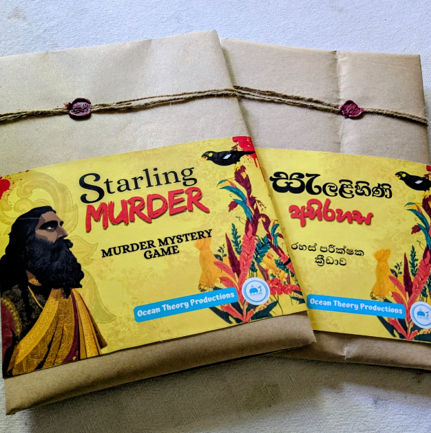 Starling Mystery, Murder Mystery Game, Sri Lanka, Game, Board Game