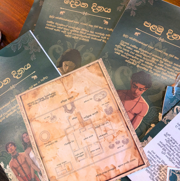 Murder Mystery, Secret of Padmaraga, Sri Lanka, Game, fun game